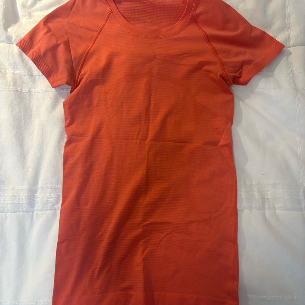 Lululemon Athletica Orange Top